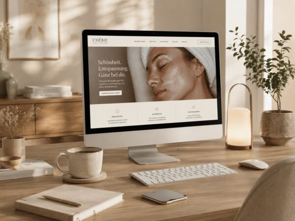 Eine eigene Webseite ist die zeitgemässe Visitenkarte für Ihren Salon!
